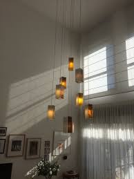 Modern pendant light shades can be found in an incredible range of shapes and designs, ranging from modern abstract designs to drum, cone. Modern Entry Chandelier Modern Foyer Pendant Chandelier Rain Drops Chandelier Contemporary Staircase Miami By Galilee Lighting
