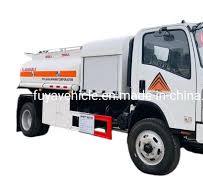 Hot Sale I-Suzu Frr Two Compartments for 4000liters 4cbm 4m3 Fuel Tank  Truck /Oil Tank Truck