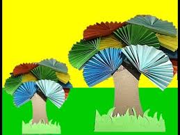 فكرة عمل فني لرياض الاطفال والصفوف الاولية شجرة الجزء 7 hand art old advertisements art