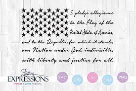 Download American Flag Pledge Quote Svg 206283 Svgs Design Bundles Svg Quotes Digital Graphic Design Design Bundles
