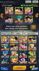 Goku super saiyan.this form of goku usually has high statistics in any game in the series. Lvl 285 Acc With Top Tier Teams In The Game And All The Best Zenkai Characters Epicnpc Marketplace