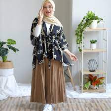 Selain bikin cerah kulit, juga tak mencolok. Evelyn Bamboo Outer Motif By Bayleaf Id