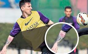 Messi le firmó a un hincha brasileño un tatuaje muy del barça. Messi Estrena Tatuaje En Su Brazo Derecho Diez Diario Deportivo
