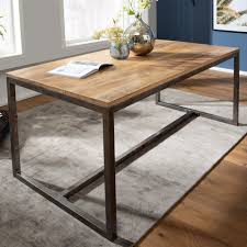 Biete hier einen esstisch mit den maßen l/b/h in cm. Finebuy Esstisch Fb58162 Esstisch 180x77x89 Cm Mango Massivholz Metall Vintage Kuchentisch Tisch Massiv Gross Holztisch Esszimmer Grosser Speisetisch Holz Online Kaufen Otto
