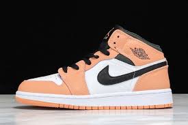 2020 Air Jordan 1 Mid Gs Pink Quartz 555112 603 In 2020 Air Jordans Jordan 1 Mid Nike Sneakers Women