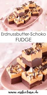 Erdnussbutter Schoko Fudge Ars Textura Diy Blog In 2020 Fudge Erdnussbutter Fudge Diy Geschenke Aus Der Kuche