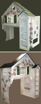 Dollhouse Loft Bed Mobilya