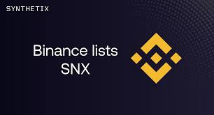 Binance is the world's leading blockchain and cryptocurrency infrastructure provider with a financial product suite that includes the largest. Binance Lists Snx