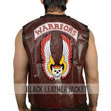 The warriors movie embroidered patch iron on sew on 3.0 x 2.0. The Warriors Vest Mens Brown Vest Costume For Sale