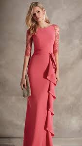 Mais de 507 vestido coral: Vestido Coral Con Bordado El Taller De Regina