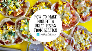 I once had a craving for a pizza, but i didn't have the things to make pizza dough, so i got this idea! How To Make Mini Pitta Bread Pizza S From Scratch