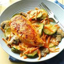 Stovetop Tarragon Chicken Recipe Chicken Recipes Tarragon Chicken Recipe Zucchini Recipes Healthy