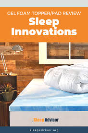 Sleep Innovations Gel Foam Topper Review For 2020 Sleep Advisor In 2020 Sleep Health Healthy Sleep Gel Foam