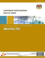 Terdapat di pelbagai lokasi utama jawatan kosong kerajaan. Laporan Penyiasatan Gaji Upah Malaysia 2015 Issn 1985 7284 Laporan Penyiasatan Gaji Upah S A L A R I Es Wag Es S U Rv E Y R E P O Rt Malaysia Course Hero