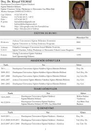 Maybe you would like to learn more about one of these? Akedemik Cv Ornekleri Resimli Cv Ornekleri Resimli Cv Ornekleri