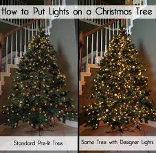 Designer Secrets For How To Put Lights On A Christmas Tree Christmas Lights Christmas Christmas Deco