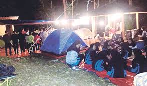 Wonosobo ke 1 tahun 2018. Berkhemah Di Hutan