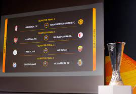 Manchester united have been dealt a nightmare europa league draw after being placed in the same group as kazakhstan champions astana. Man United Faces Granada Ajax Meets Roma In Europa League Qf Daily Sabah