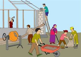 Gambar gotong royong di sekolah kartun bestkartun via bestkartun.blogspot.com. Download Gambar Gotong Royong Mewarnai Sukagambarku Gratis