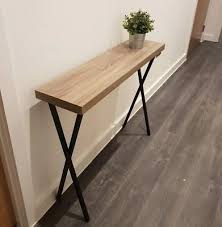 Narrow Console Table Vintage Industrial Furniture Small Hallway Metal Sideboard Ebay Console Ebay F In 2020 Narrow Sideboard Narrow Console Table Metal Sideboard