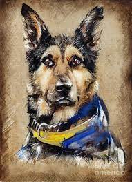 Feel free to explore, study and enjoy paintings with are you looking for the best images of military dog tags drawing? Max The Military Dog Drawing By Daliana Pacuraru