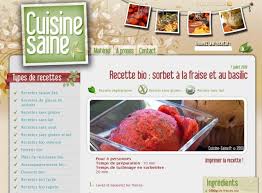 Cuisine Saine Blogs Css Showcase Gallery Css Based Web Design Gallery Designers Love Nature