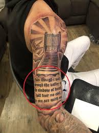 Tattoo artist herchell carrasco tells us the youngest ball brother wanted wings and his jersey number on his chest. Fear God Tattoo Forearm Novocom Top