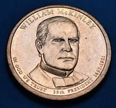 William Mckinley Dollar Coin for sale