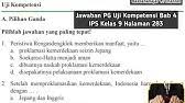 Jawaban yang akan kita berikan kali ini mulai dari halam 98 hingga halaman 113. Jawaban Pg Uji Kompetensi Halaman 272 Ips Kelas 8 Bab 4 Youtube