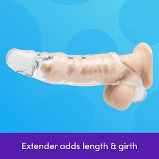 Lovehoney Mega Mighty Thick Realistic Penis Sleeve - Penis Extender with  Ball Loop Add 1-3 Extra Inches - Cock Sleeve and Girth Enhancer for Men -  Clear : Amazon.com.au: Home Improvement