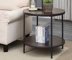 Atlas Dark Walnut End Table Big Lots In 2020 End Tables Table Living Room End Tables