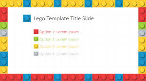 Professionally made to suit any achievement. Lego Powerpoint Template Slidemodel