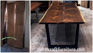 Cost $ skill level start to finish ½ day. Selecting Slabs For Your Black Walnut Live Edge Table