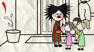 bakheetatv بخيتة في حفلة الجيران character humanoid sketch fictional characters