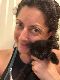 It's rough work but someone's gotta do it. Thanks for letting us help to  socialize your foster kittens Mark Bumgardner!