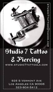 Studio seven tattoos may disclose information collected from users to trusted affiliates, independent contractors and business partners who will use the information for the purposes outlined above. Studio 7 Tattoo Studio 7 Tattoo Twitter