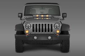 Quadratec J3 Led 28 Light Bar With Hood Mount Brackets And Wiring For 07 18 Jeep Wrangler Jk Quadratec