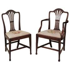 Set Of 10 Georgian Style Dining Chairs 1stdibs Com Dinning Room Chairs Dining Chairs Dining Interior
