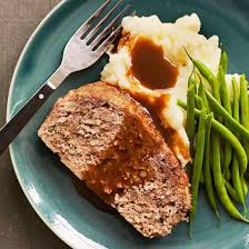 Meatloaf And Buttermilk Mashed Potatoes Buttermilk Mashed Potatoes Beef Meatloaf Recipes Meatloaf Recipes