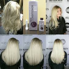 Yesterday The Lovely Victoria Came In And Using Brazilian Bond Builder B3 Demi Permanent Conditioner With B3 Brazilian Bond Builder Hair Hacks Long Hair Styles