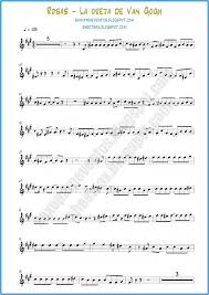 Partitura Y Pista De Rosas De La Oreja De Van Gogh Audio Guia Para Vientos Y Cuerdas Partitu Partituras Partituras Violin Letras Y Acordes