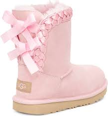 Ugg Classic Short Ii Braided Bootie Walker Toddler Little Kid Big Kid Ugg Boots Boots Baby Girl Boots
