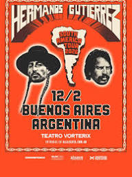 Se confirma el regreso de Hermanos Gutiérrez a Chile El aclamado dúo instrumental, formado por Alejandro y Estevan Gutiérrez, ofrecerá su concierto más grande hasta la fecha en la capital, presentando