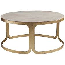 Dwell Studio Bennett Travertine Antique Gold Coffee Table 8t057 Lamps Plus Round Coffee Table Modern Gold Coffee Table Coffee Table