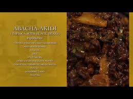 Check spelling or type a new query. How To Cook Abacha Akidi Tapioca With Black Beans Usekwu Igbo Newbieto Cooking