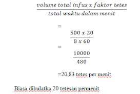 Atur tetesan infus sesuai program dan tulis tanggal pemasangan, kolf, tetesan, jam habis,dan k/p obat 16. Sop Cara Menghitung Tetesan Infus Bangsal Sehat