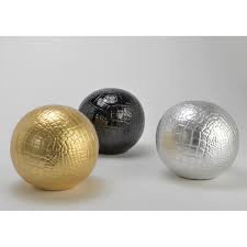 Une stèle de jardin très spéciale et accrocheur pour chaque lit de fleur et chaque cour avant. Boule Decorative En Ceramique Croco A Poser O14 Cdiscount Maison