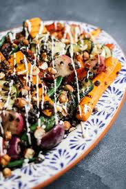 Grillgemusesalat Mit Belugalinsen Und Sesamdressing Rezept Sesamdressing Gefulltes Gemuse Beluga Linsen Rezept