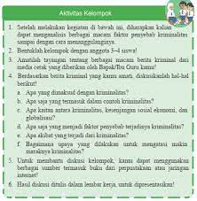 Mengerjakan Pr Kriminalitas