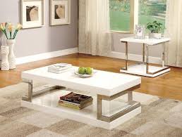 Choose from contactless same day delivery, drive up and more. Buy Furniture Of America Meda Coffee Table End Table 2 Pcs In Gold White Lacquer Online